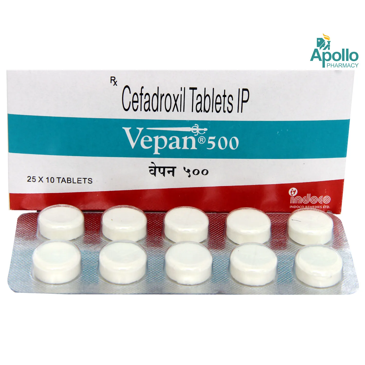 VEPAN -500MG 10`S