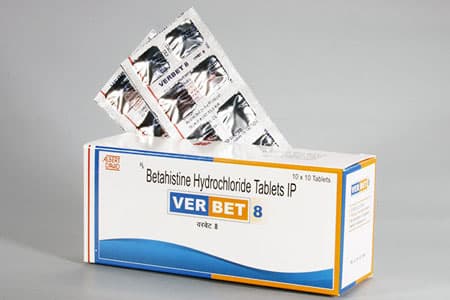 VERBET 8MG TAB