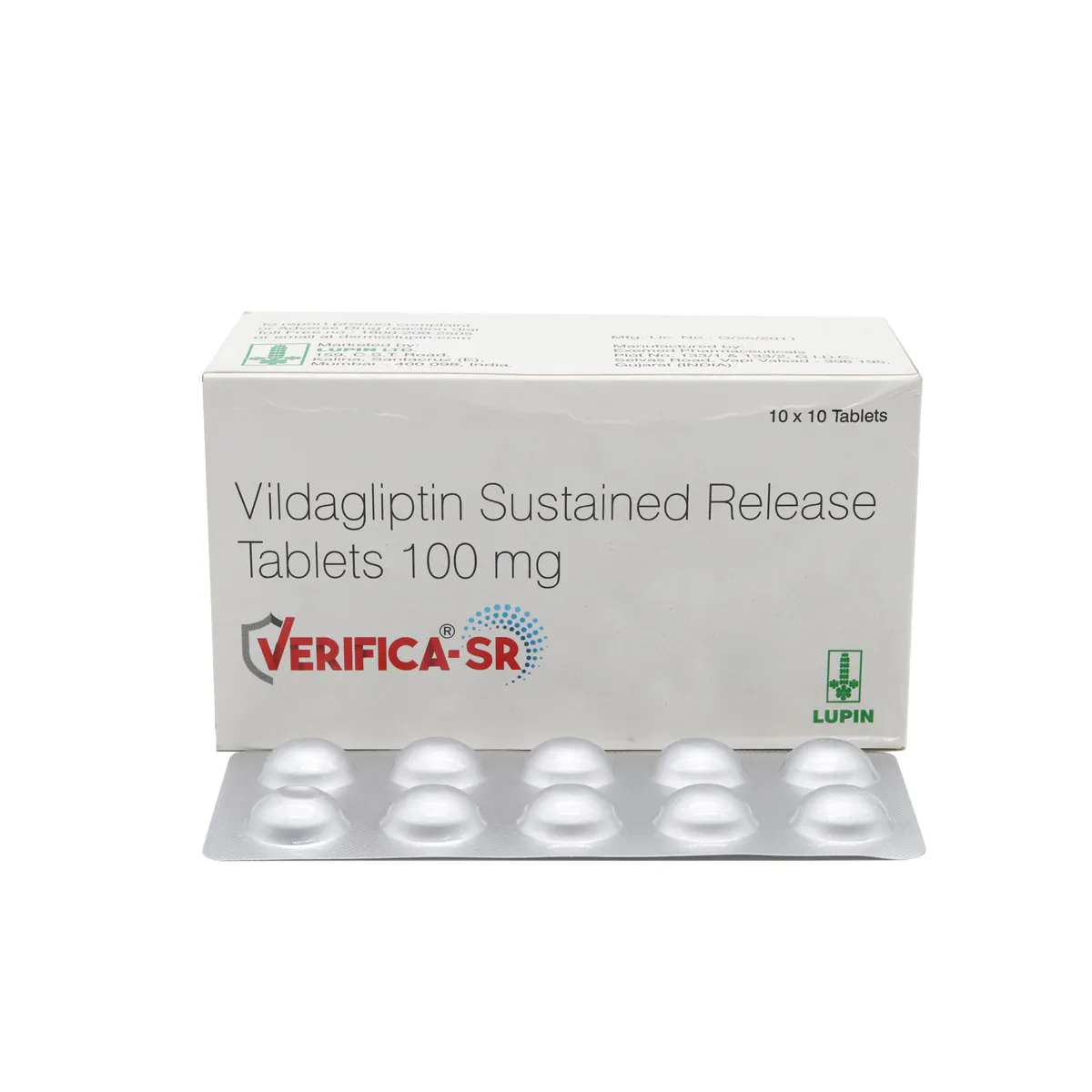 VERIFICA SR 100MG TAB