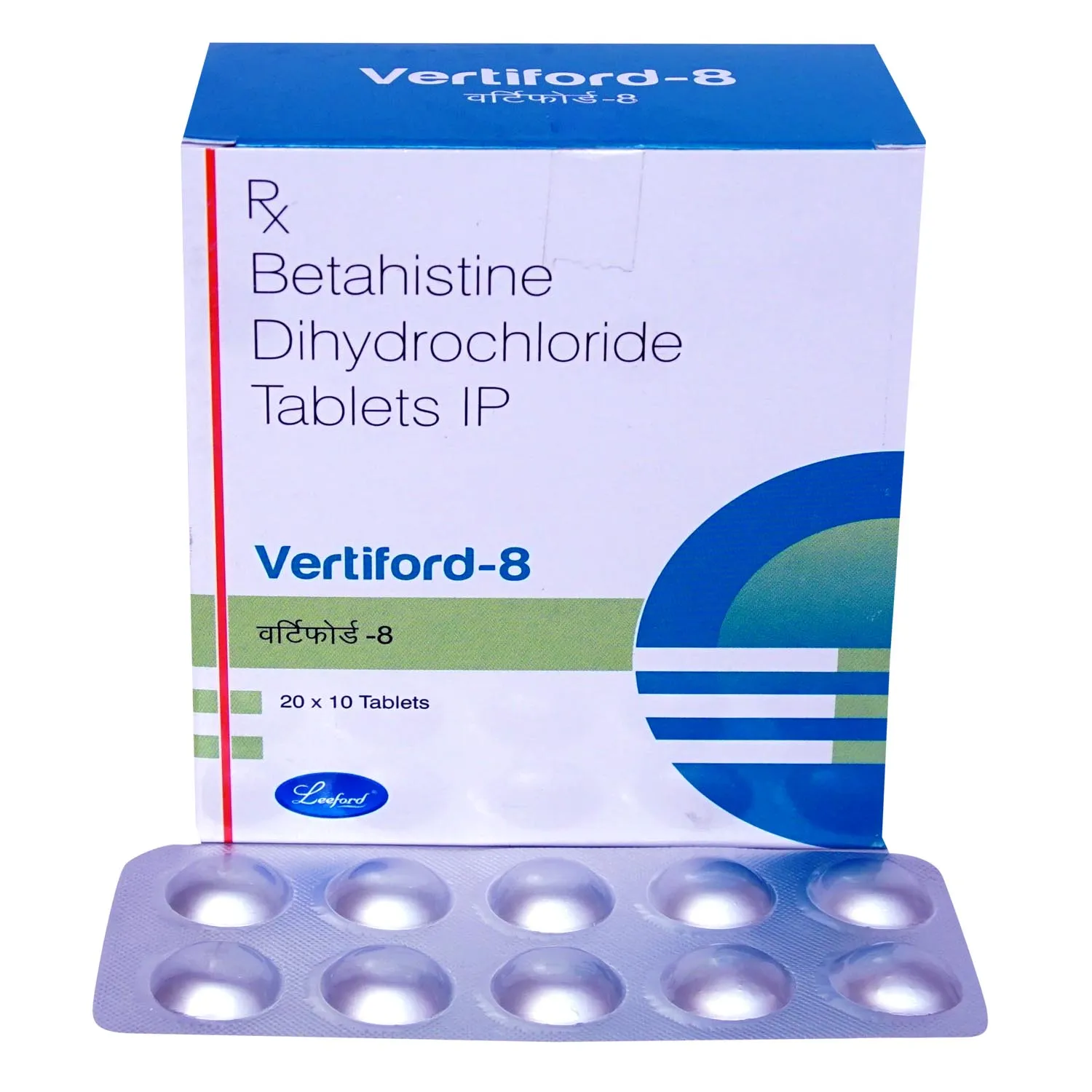 VERTIBLOK-8MG TAB