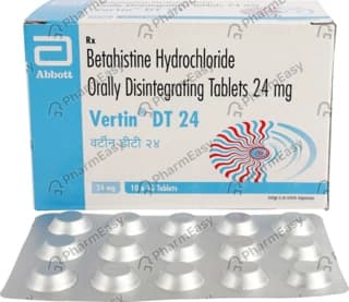 VERTIN DT 24MG TAB