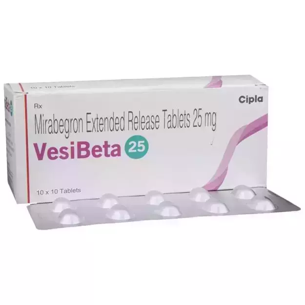 VESIBETA 25MG TAB