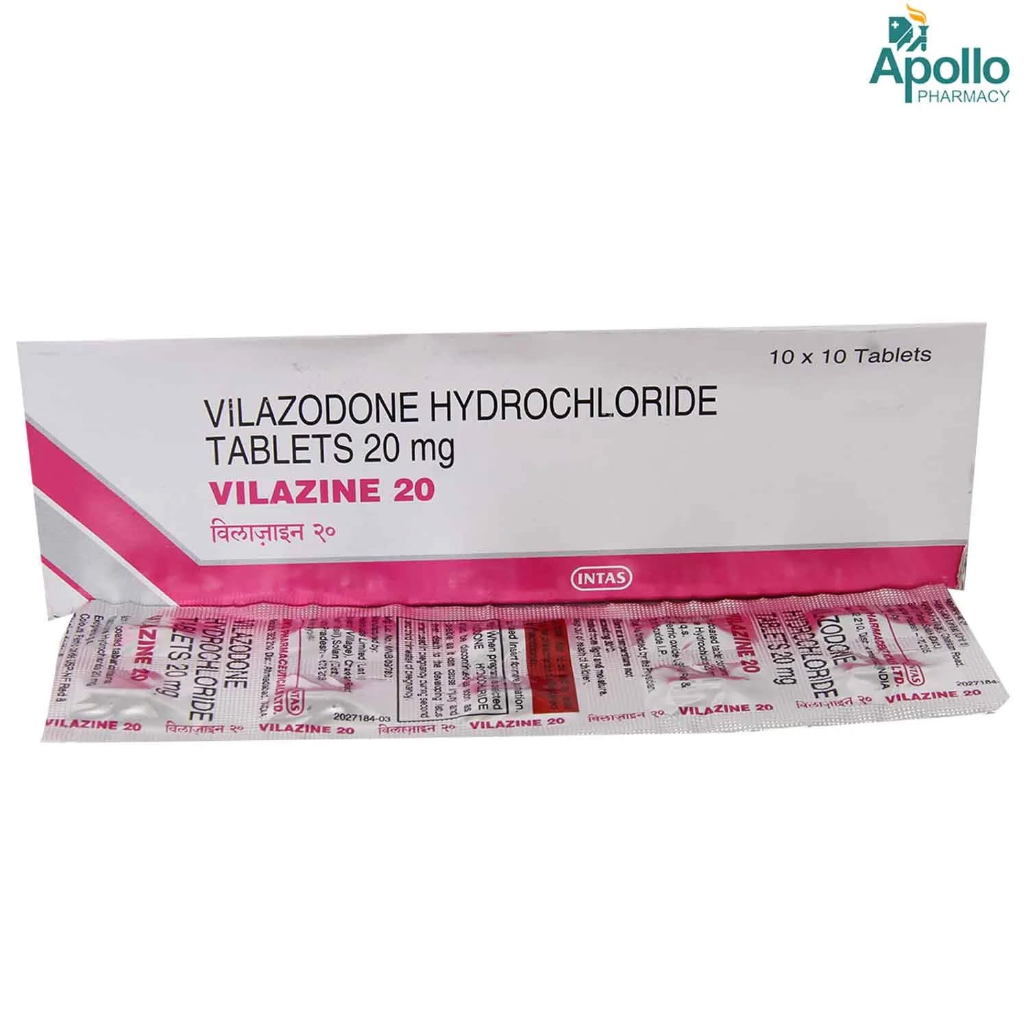 VILAZINE 20MG TAB
