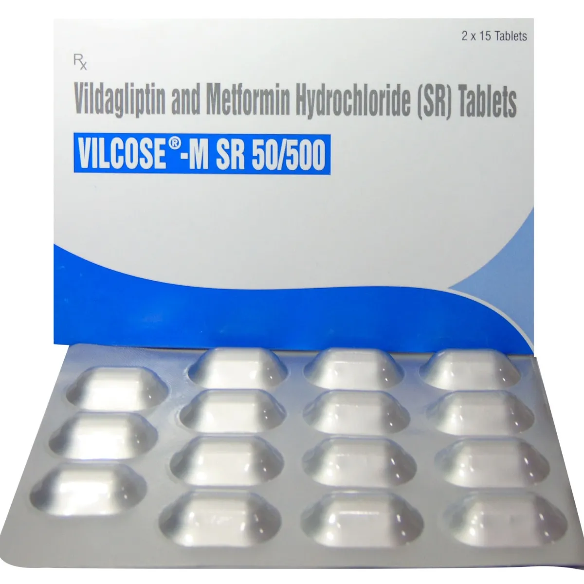 VILCOSE M SR 50/500MG TAB