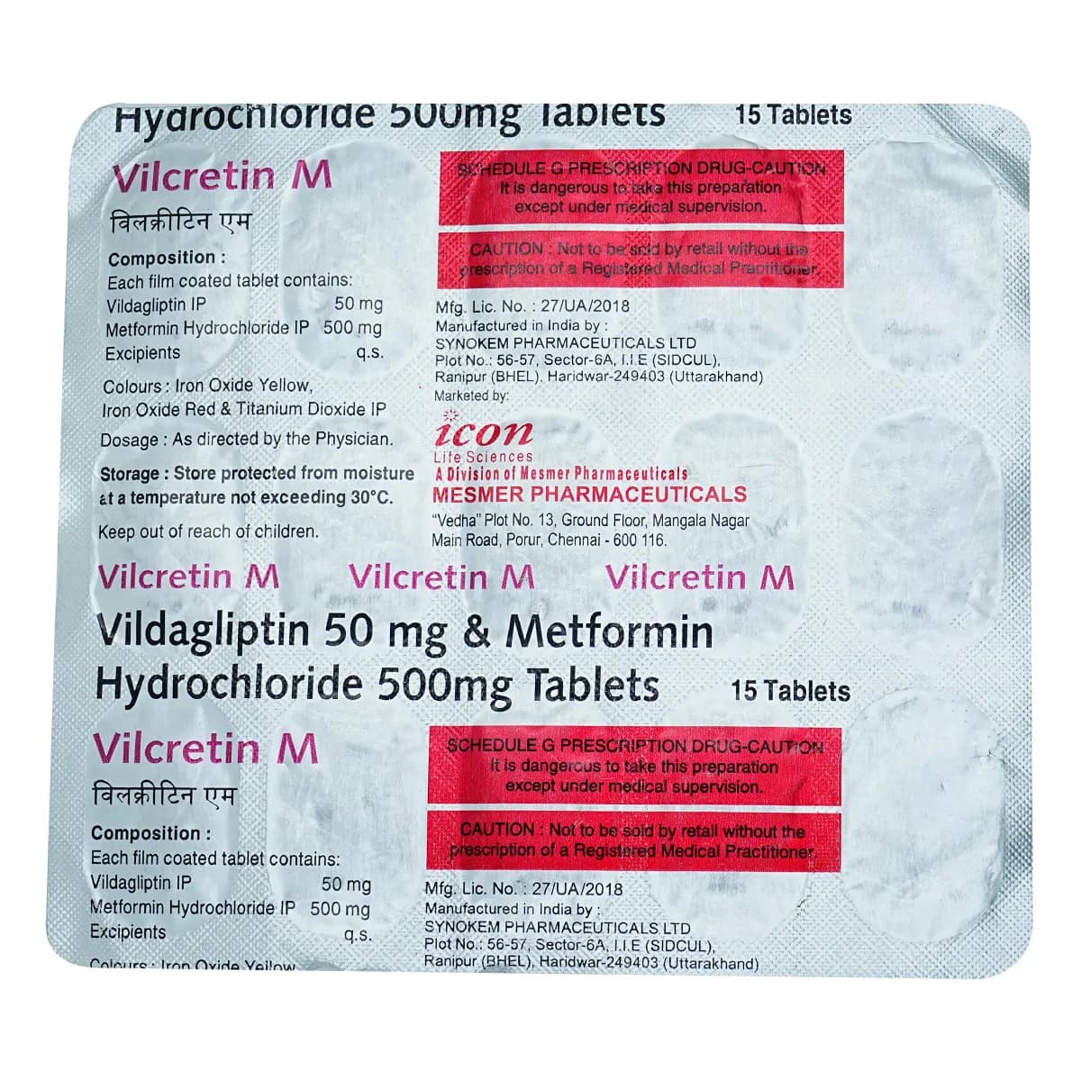 VILCRETIN M