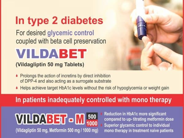 VILDABET -M 1000MG TAB