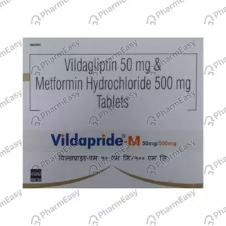 VILDAFORCE-M 500MG TAB