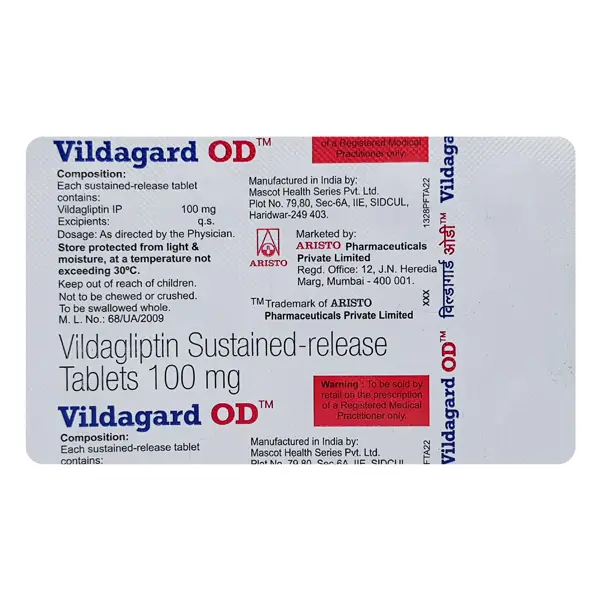 VILDAGARD D TAB