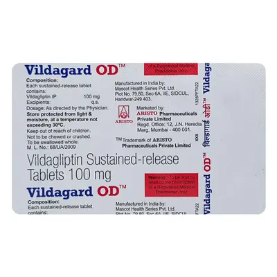 VILDAGARD OD 100MG TAB