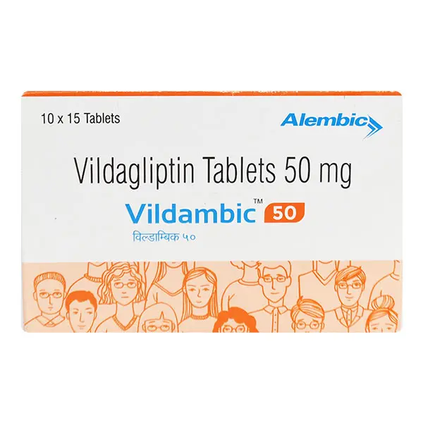 VILDAMBIC 50MG TAB
