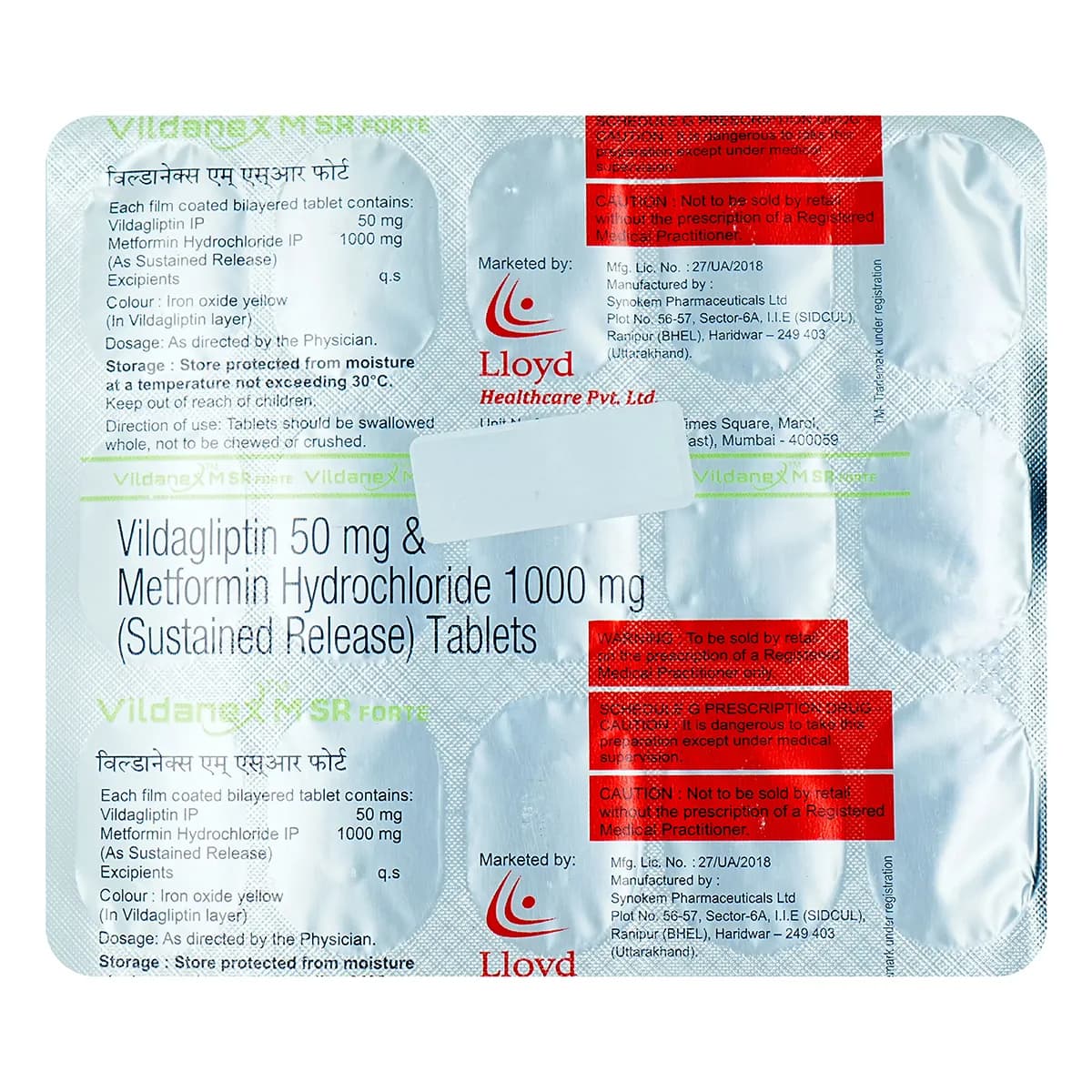 VILDANEX M FORTE