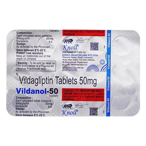 VILDANIL-50 TAB
