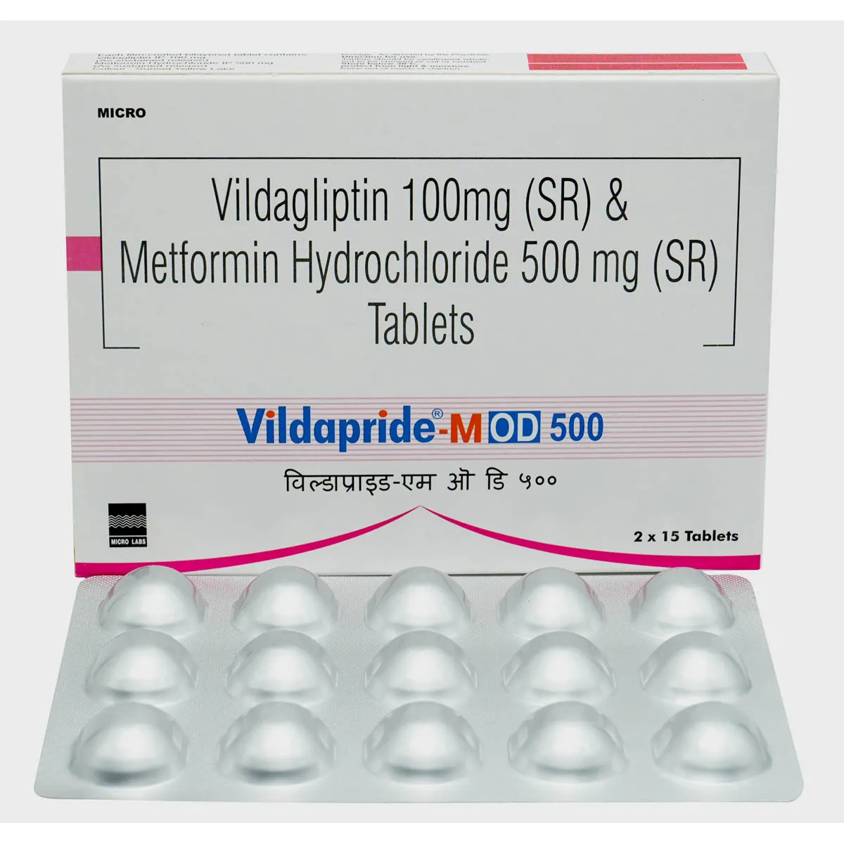 Vildapride M OD 500 Tab