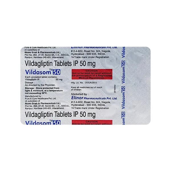 Vildasom 50 Tab