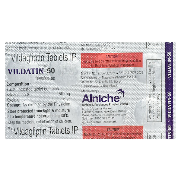 VILDATIN 50 TAB