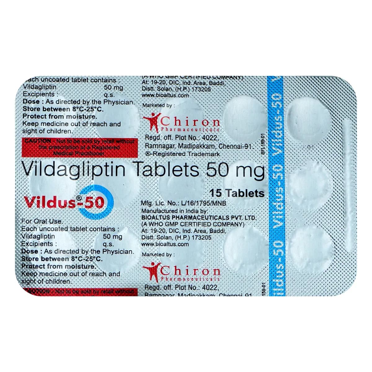 VILDUS 50MG TAB
