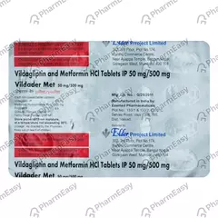 VILGAIN-M 50/500MG TAB