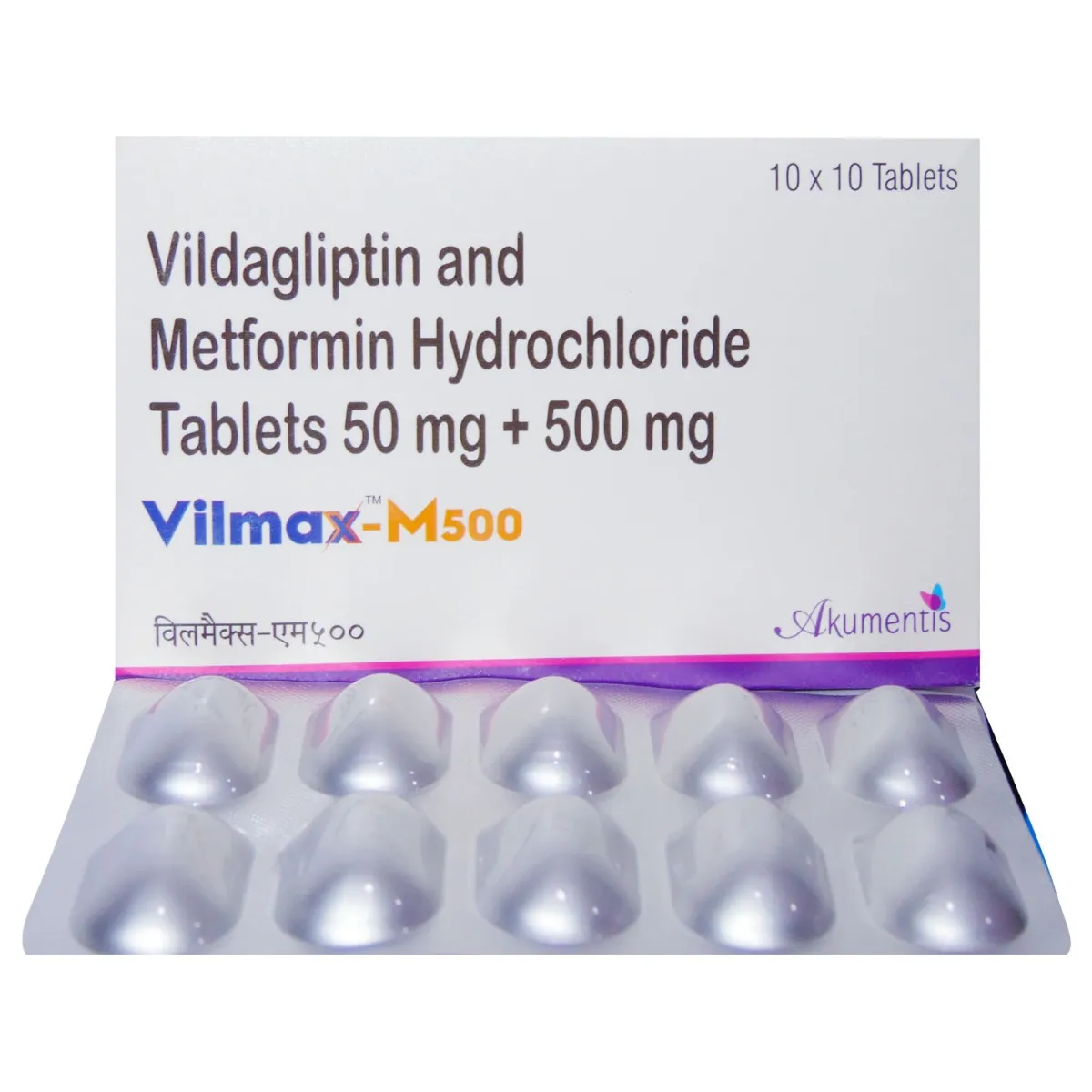 VILMAX-M 500 TAB