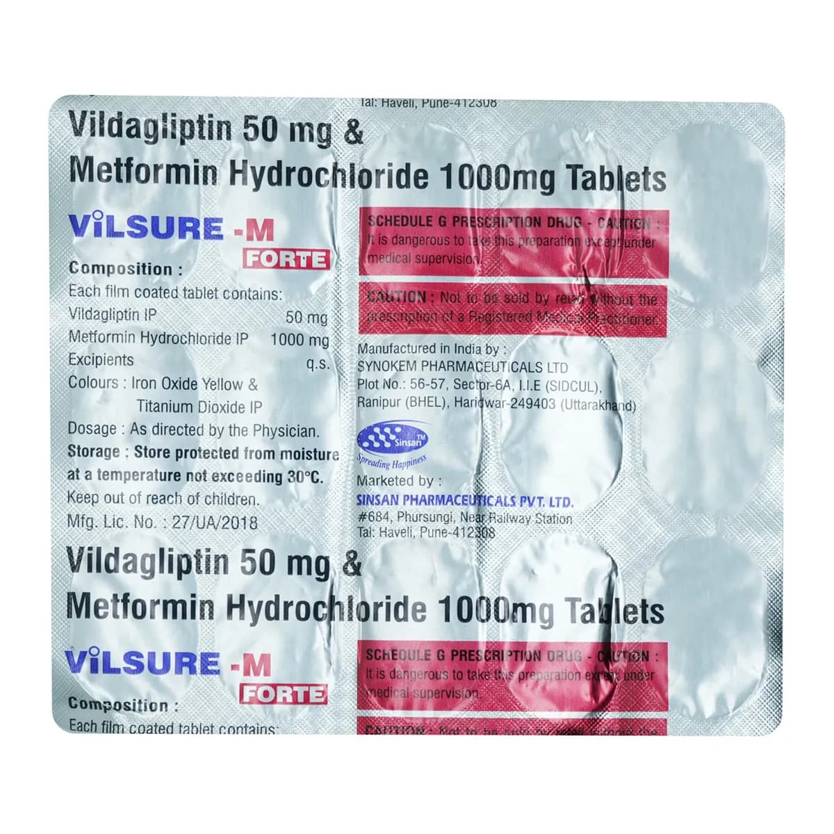 VILSURE M FORTE TAB