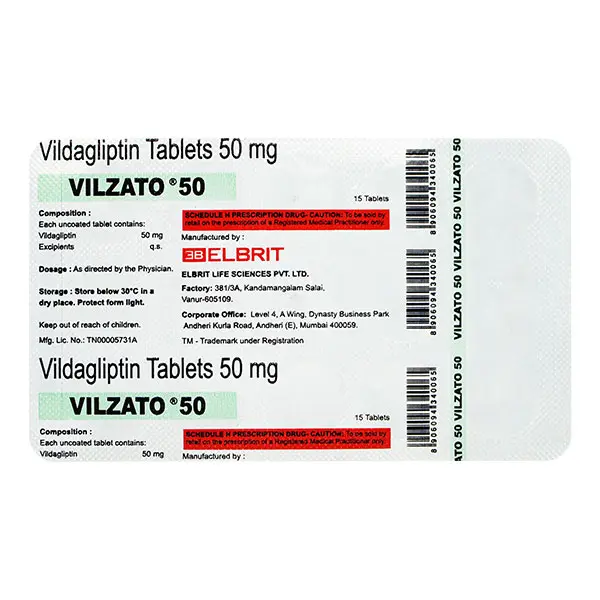 VILZATO 50MG TAB