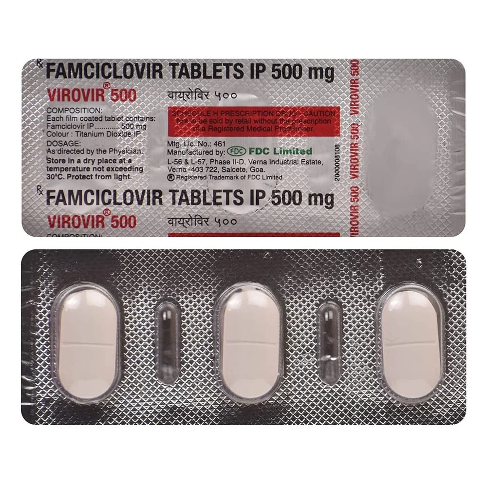 Virovir 500MG Tab