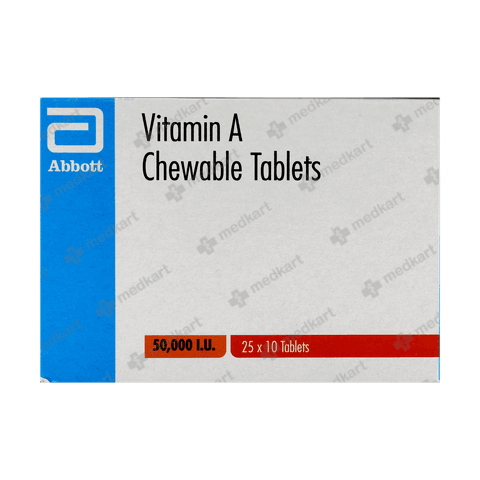 VITAMIN A CHEW TAB 10`S