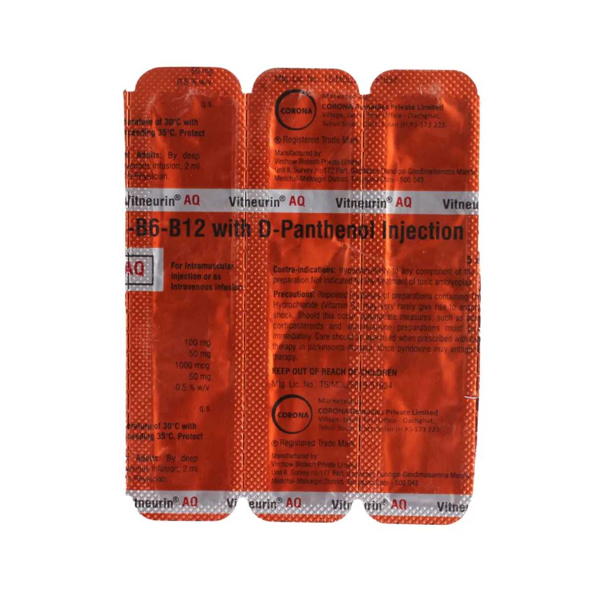 Vitneurin Aq Inj