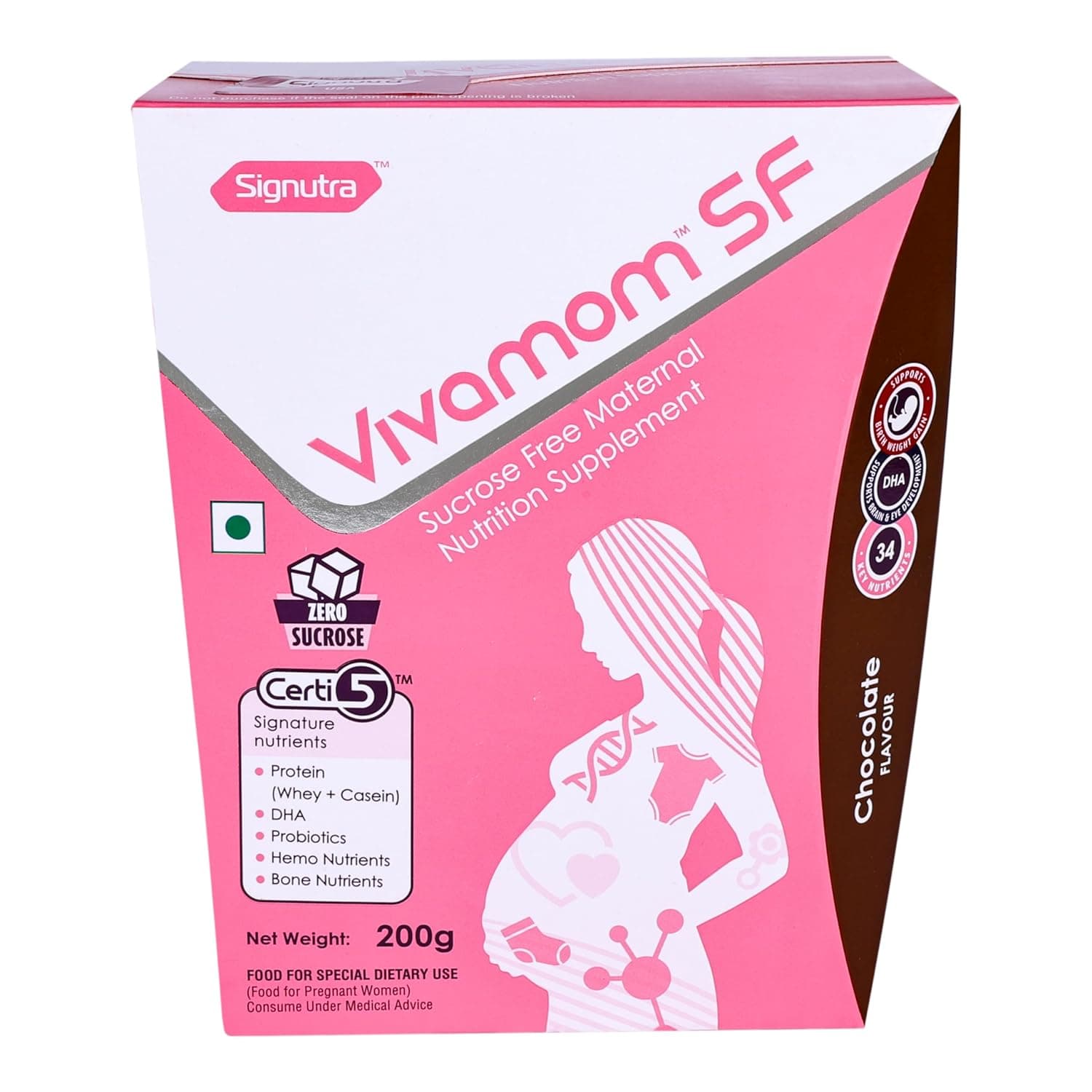 VIVAMOM SF CHOCOLATE POWDER