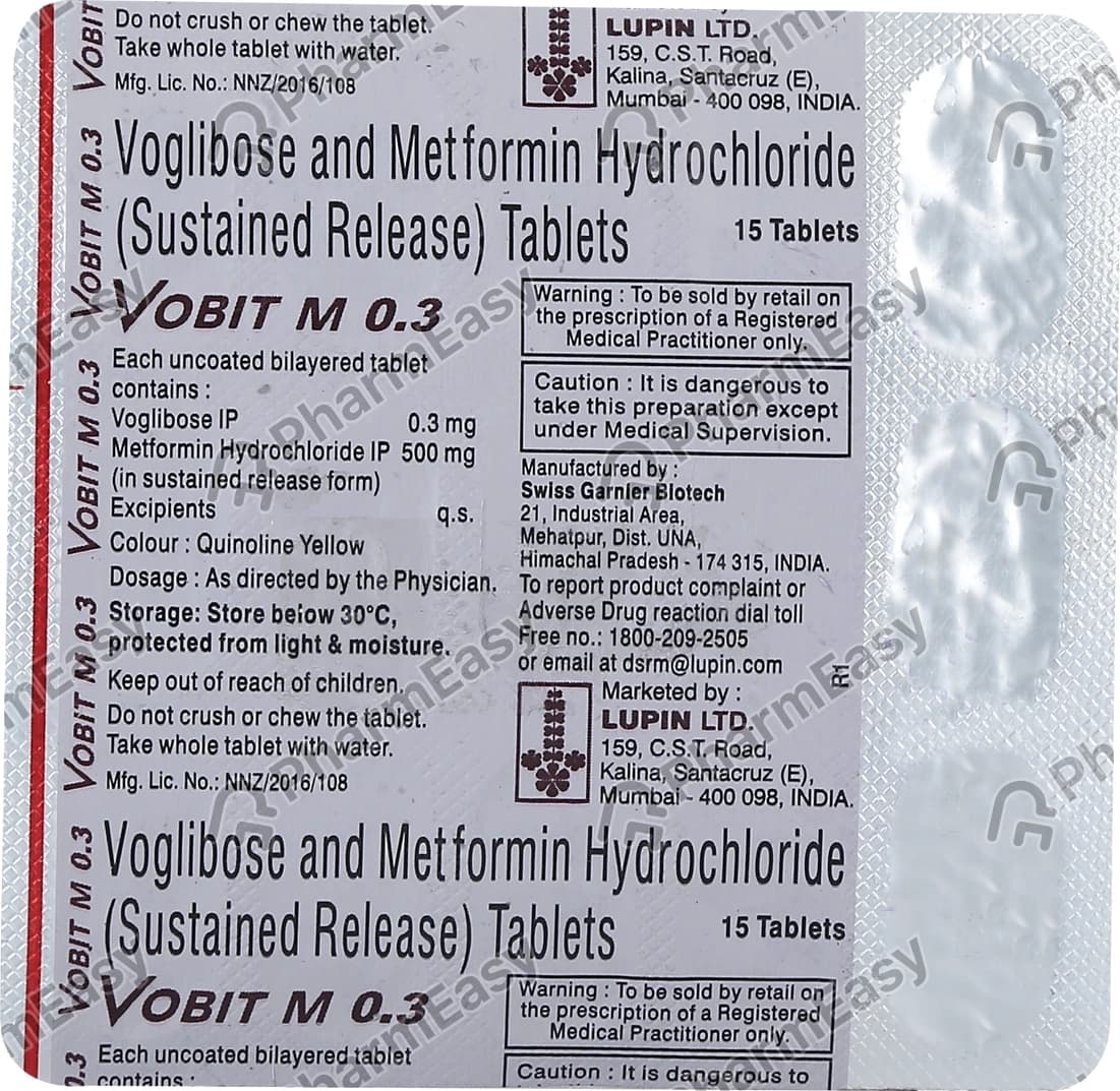 VOBIT M 0.3MG TAB