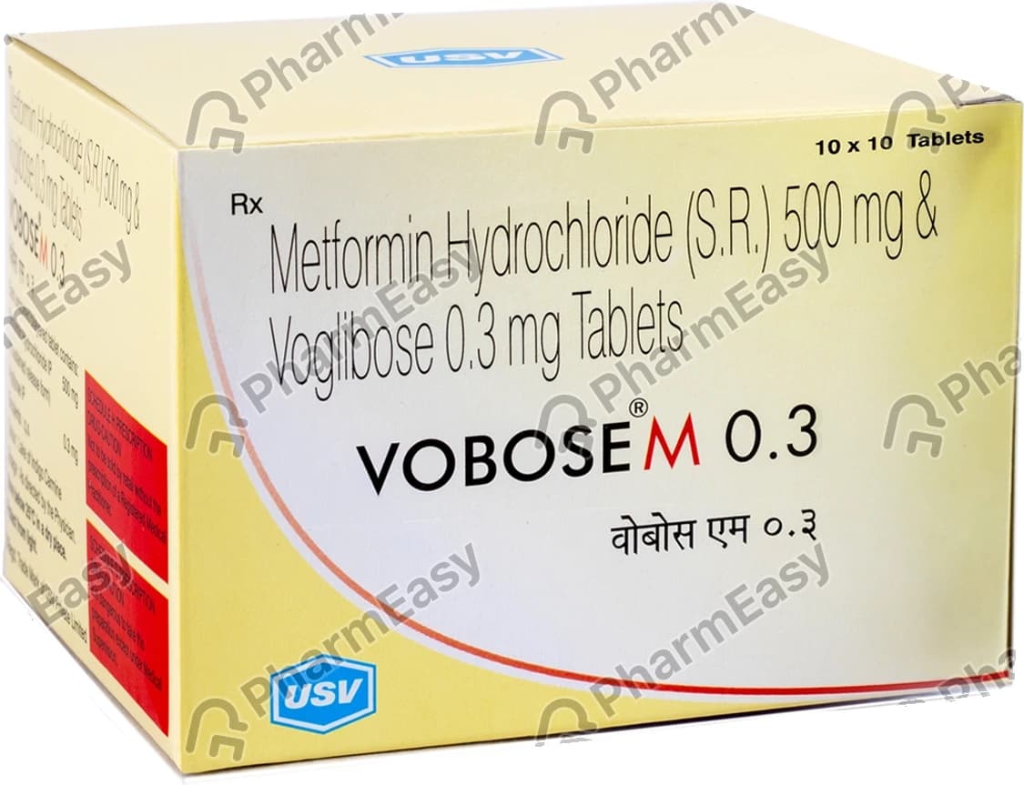 VOBOSE M 0.3MG TAB