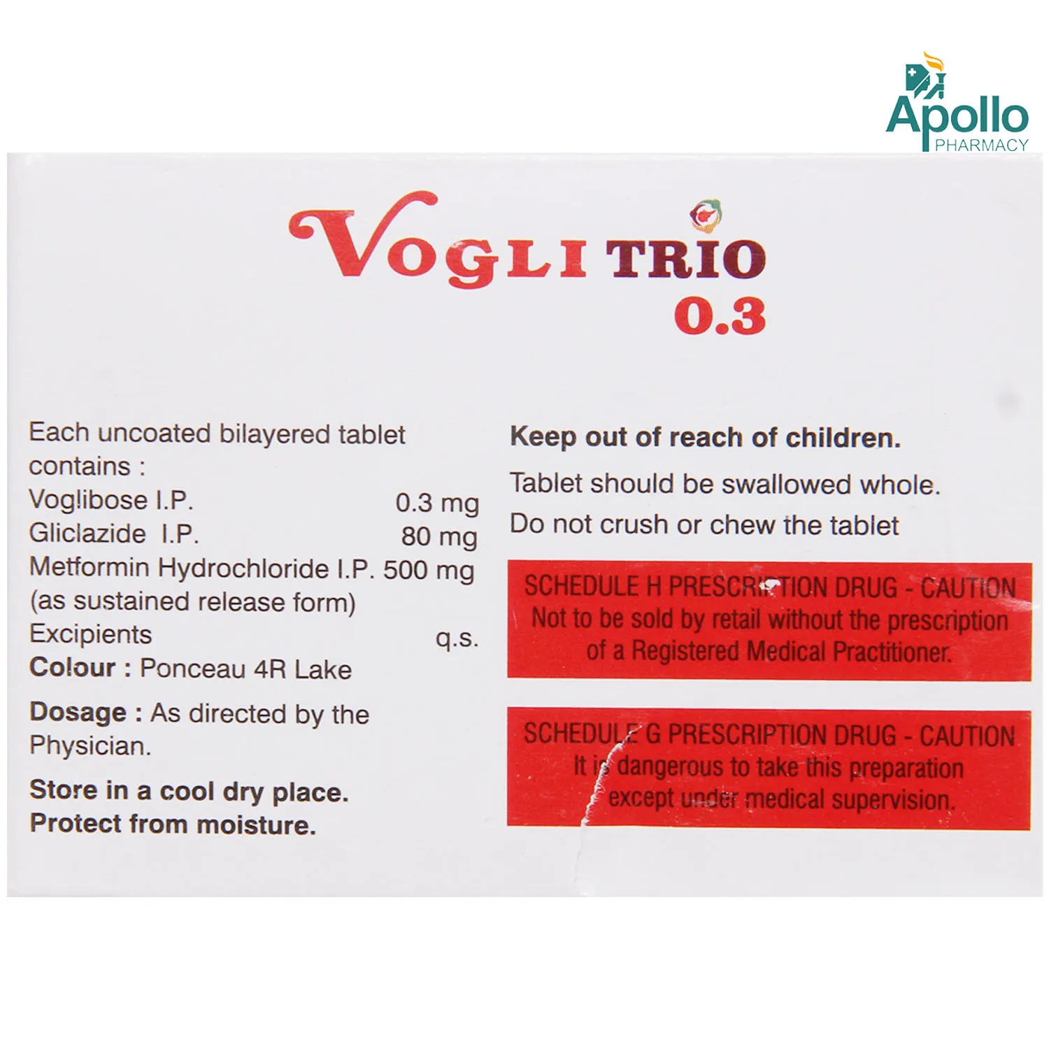 VODEW-TRIO 0.3MG