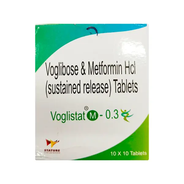 VOGLISTAT M 0.3 TAB