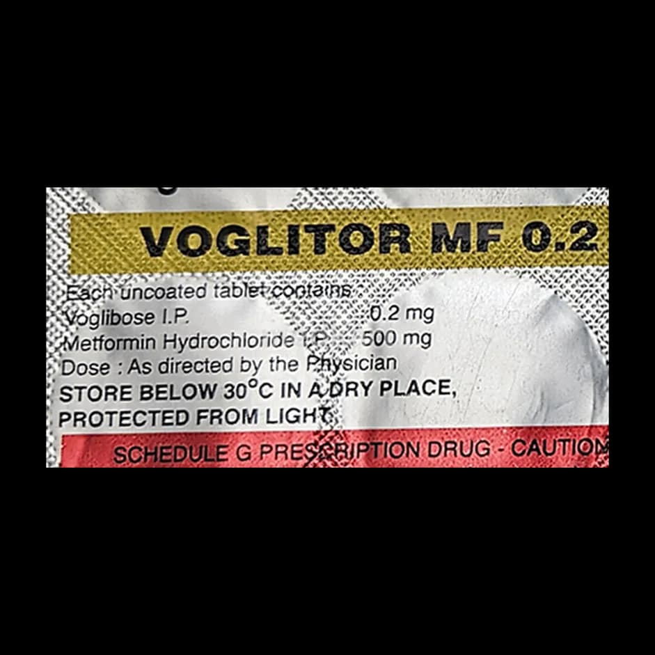 VOGLITOR MF 0.2MG TAB