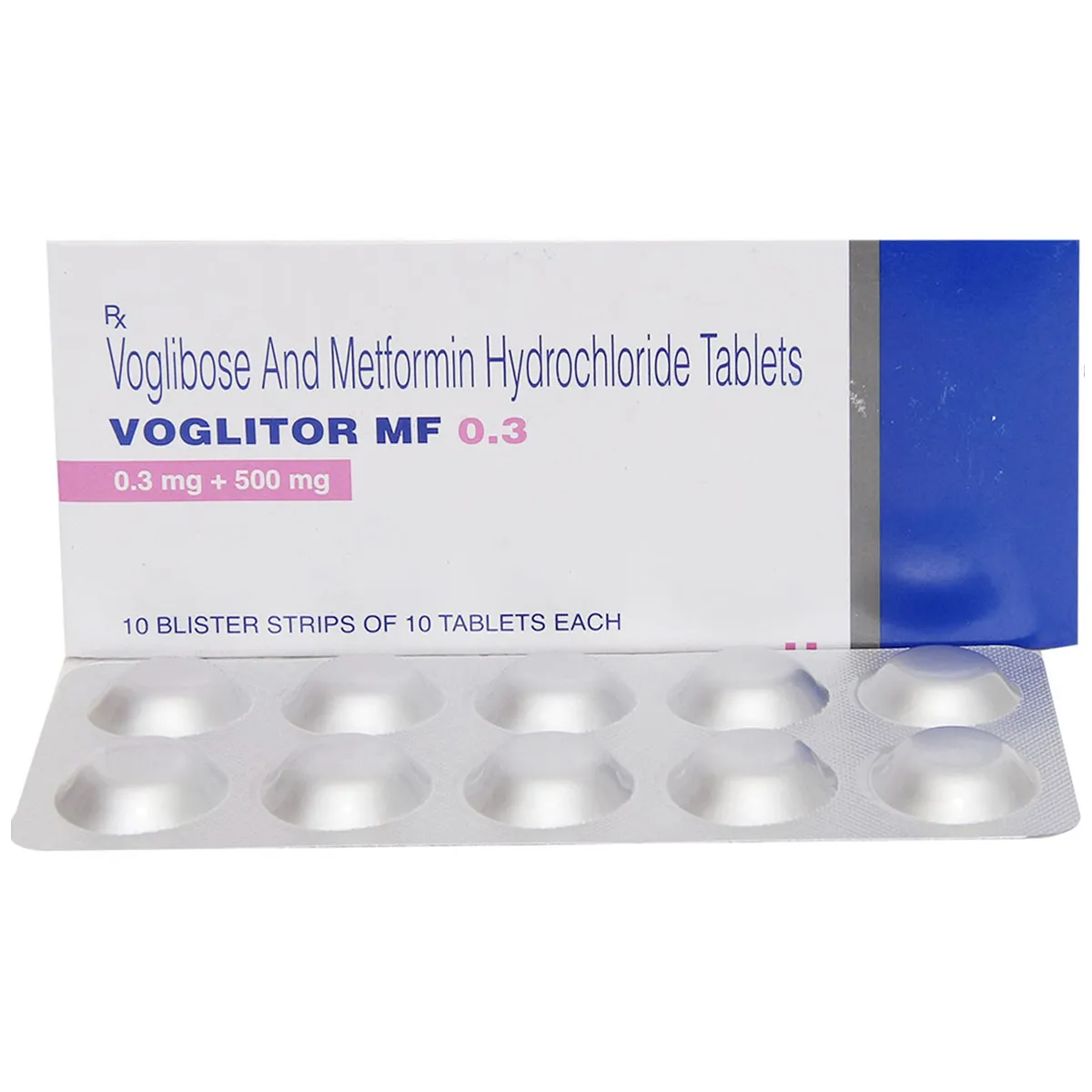 VOGLITOR MF FORTE 0.3 TAB 10`S