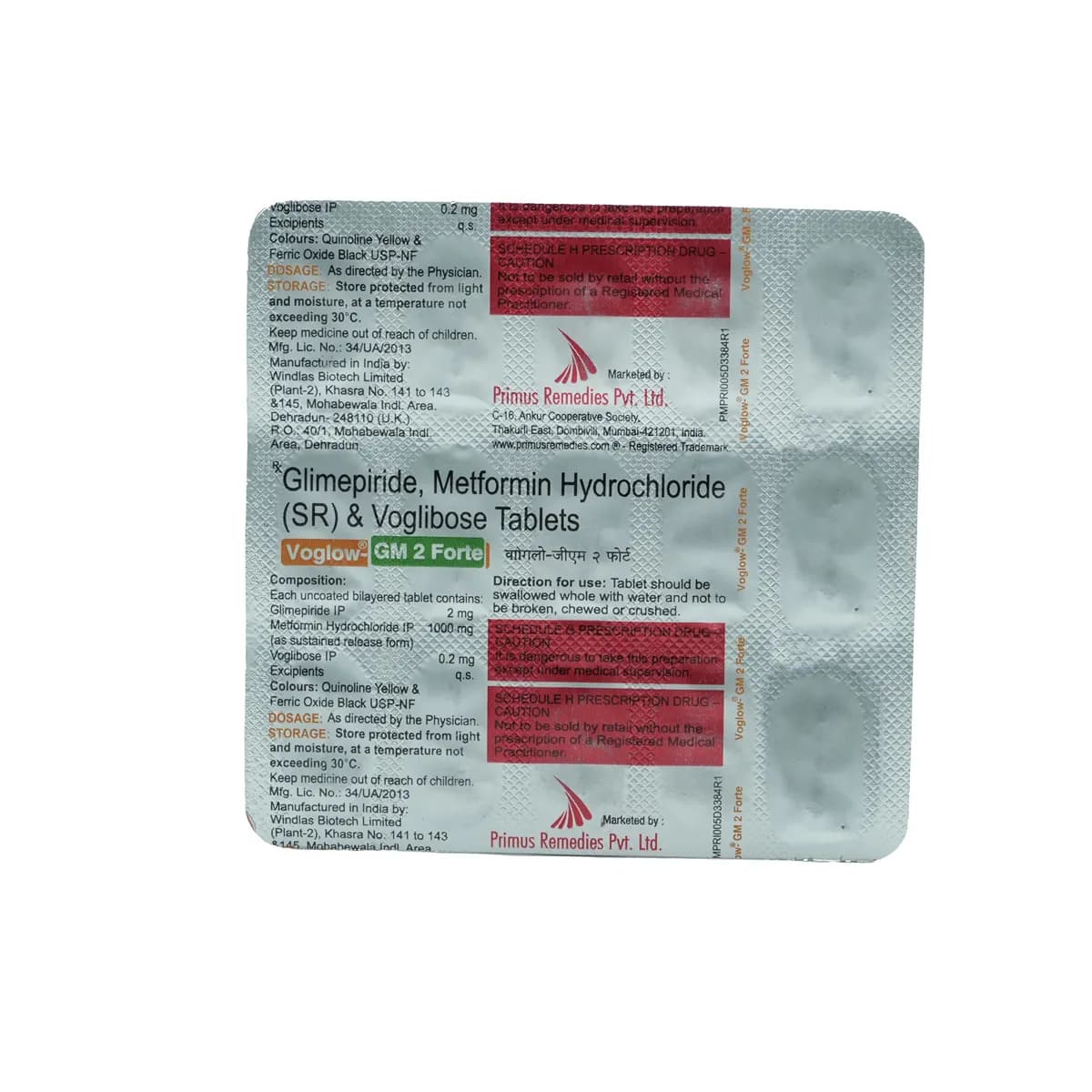 VOGLOW GM2 TAB 15`S