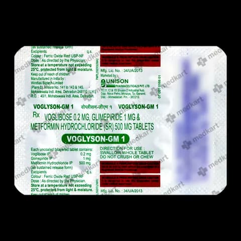 VOGLYSON GM 1 TAB