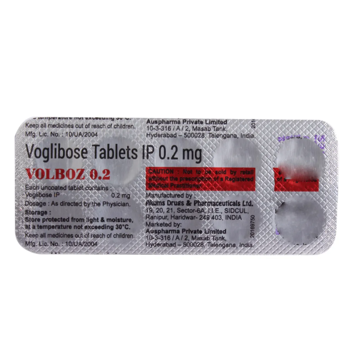 Volboz 0.2 MG Tab