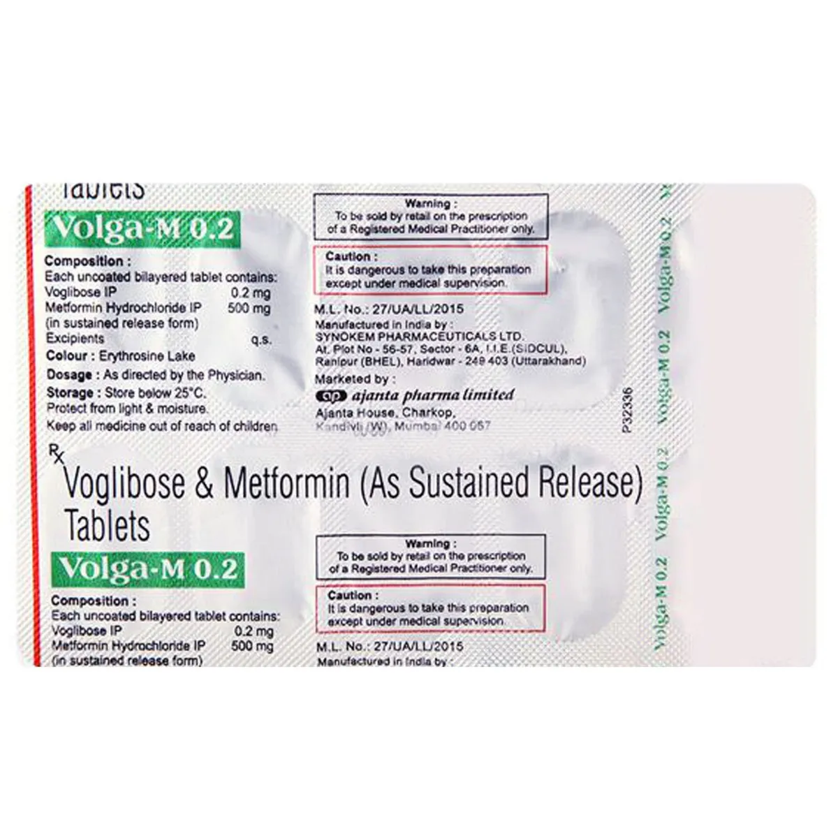 Volga M 0.2/500MG