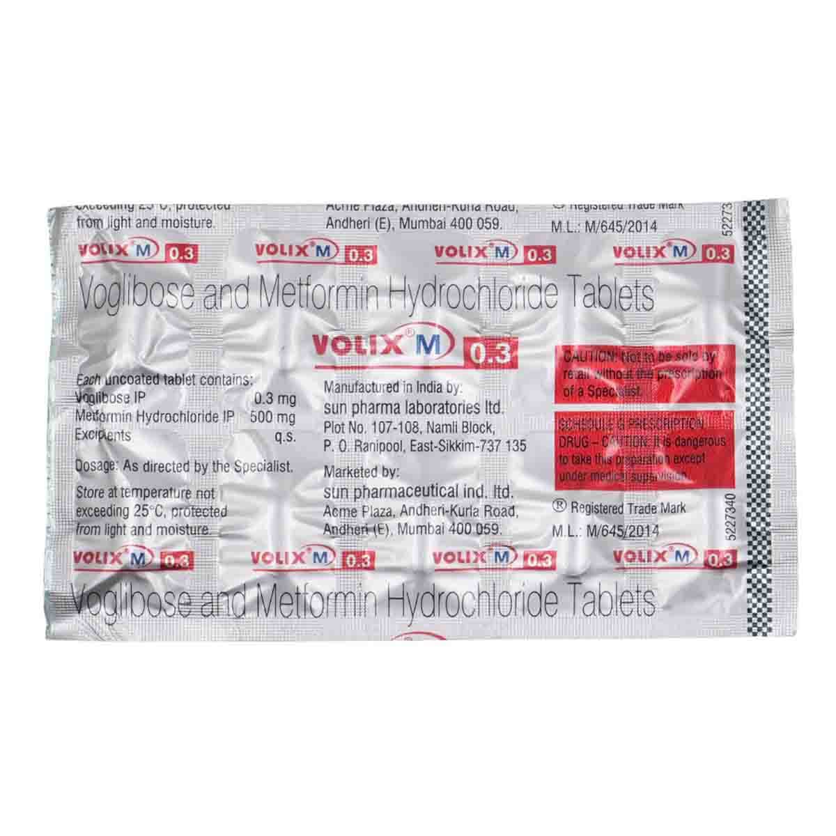 VOLIX M 0.3MG TAB