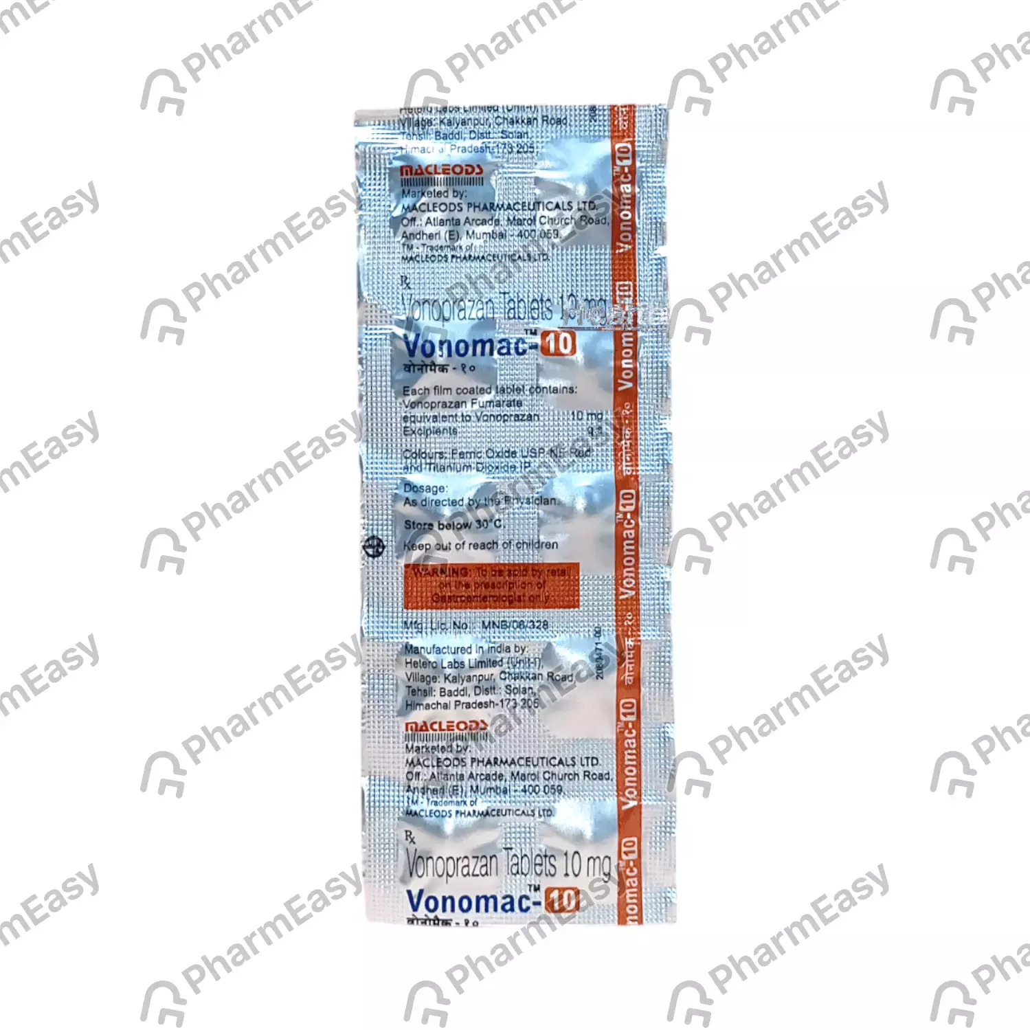 VONOMAC 10MG TAB