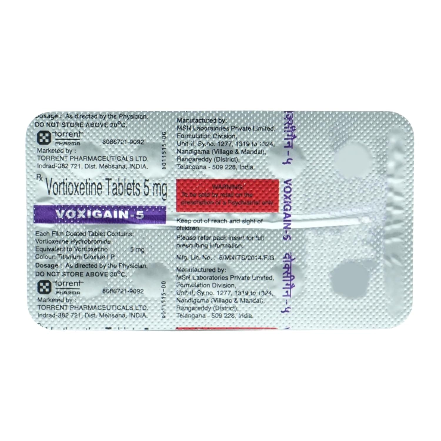VOXIGAIN 5 TAB