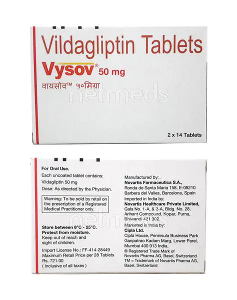 VYSOV 50MG TAB
