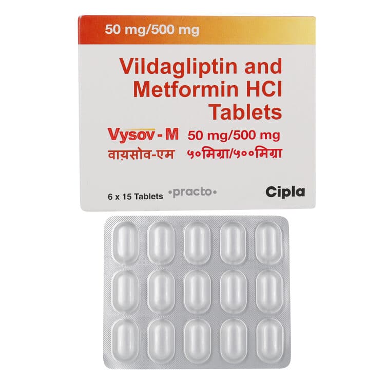 VYSOV M 50/500MG TAB