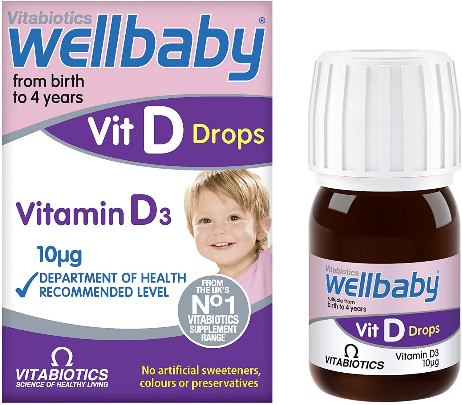 WELLBABY VIT D3 DROPS