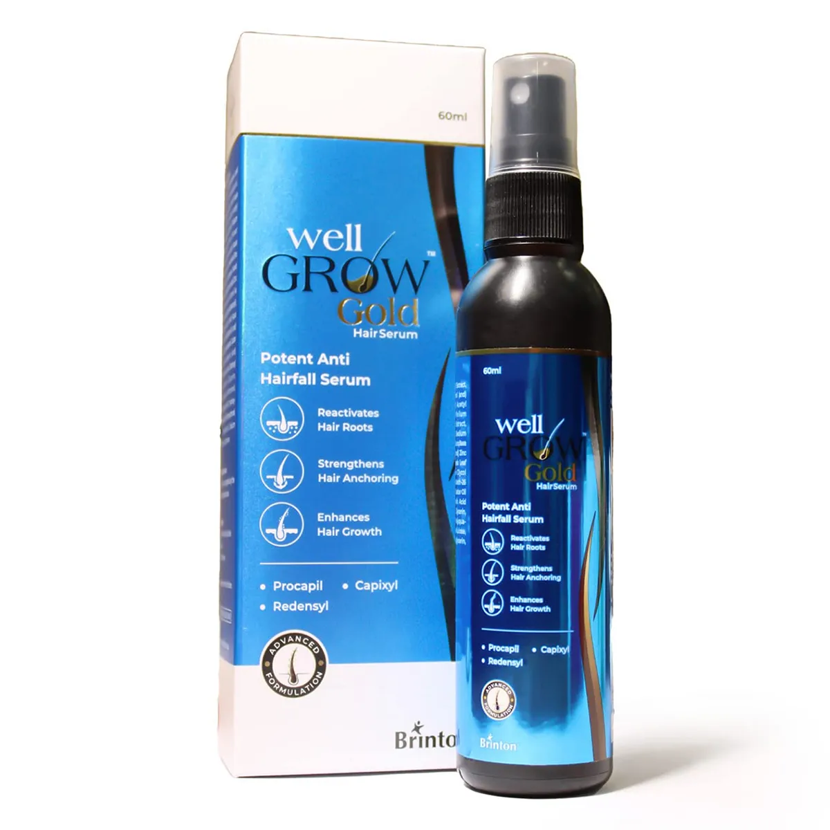 Wellgrow Gold Hair Serum 60ML