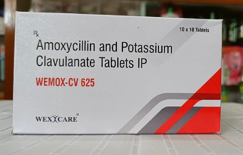 Wellmox-Cv 625MG Tab