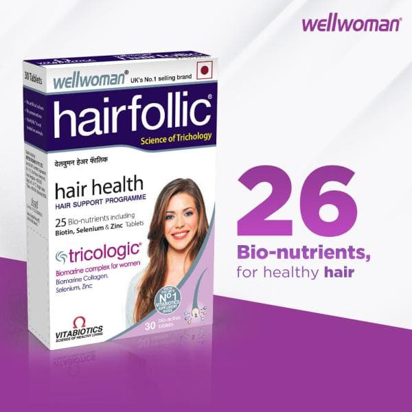 WELLWOMAN HAIRFOLLIC TAB