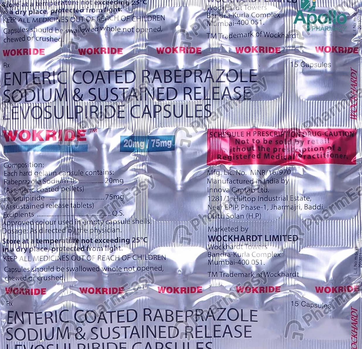 WOKRIDE CAP 20MG