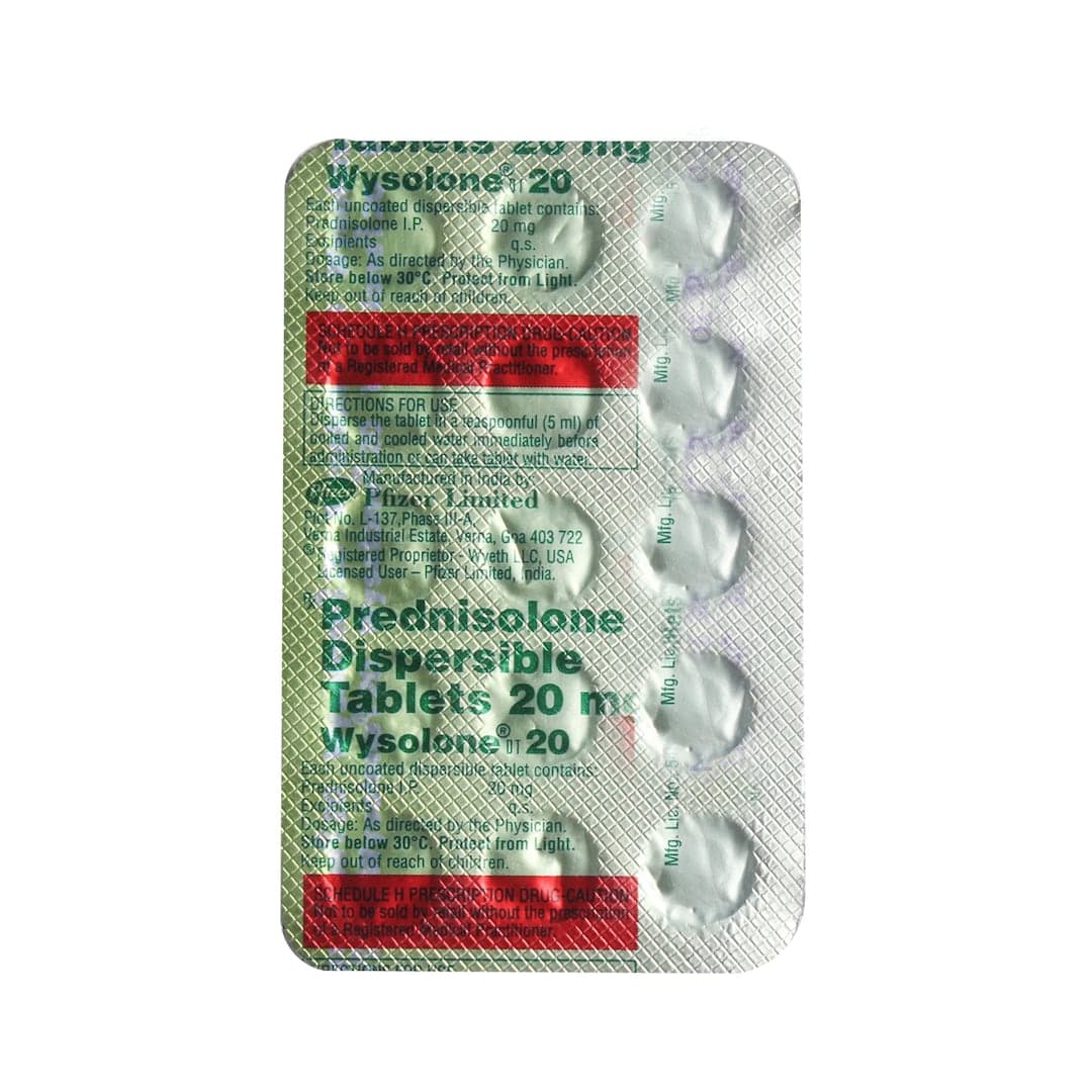 Wysolone DT 20 Tablet