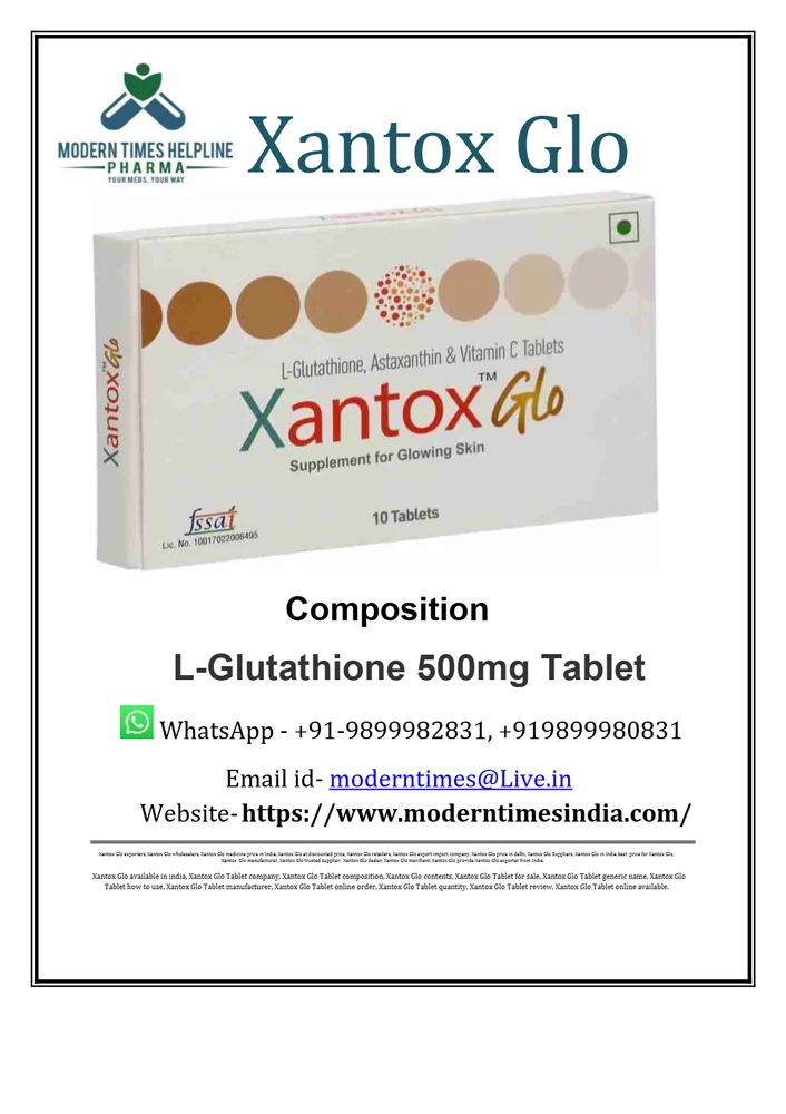 XANTOX GLO TAB